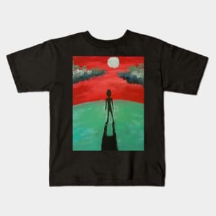 Standing Alone Kids T-Shirt